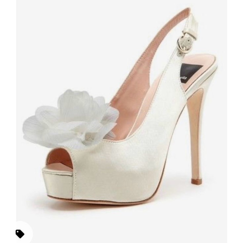 Dolce vita platform peep toe pumps